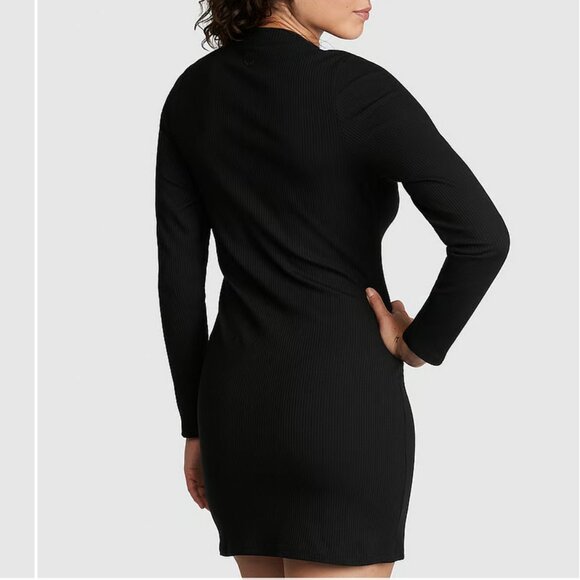 NWT Victoria’s Secret PINK Black Cotton Dress - Picture 7 of 7